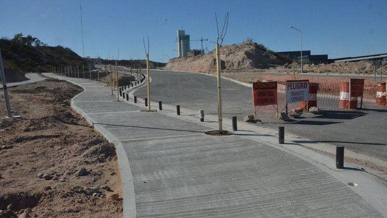 La apertura de la calle Albardón  será en octubre