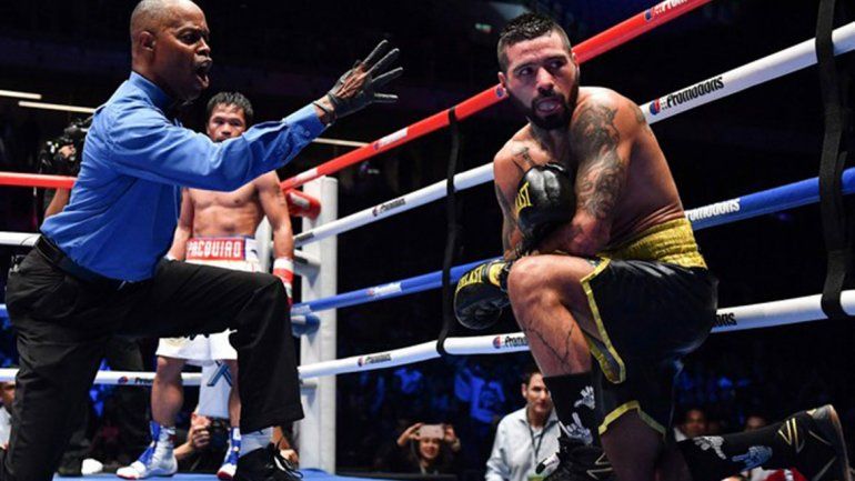 Matthysse no pudo con la leyenda filipina y perdió por nocaut técnico