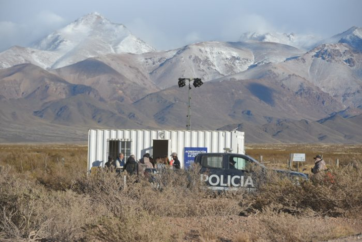 La audiencia contó con una fuerte presencia de vecinos de Uspallata. Foto: prensa de gobierno de Mendoza La audiencia contó con una fuerte presencia de vecinos de Uspallata. Foto: prensa de gobierno de Mendoza