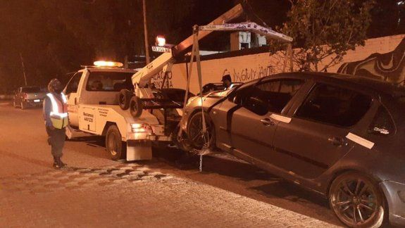 Atraparon a 26  borrachos al volante en una noche