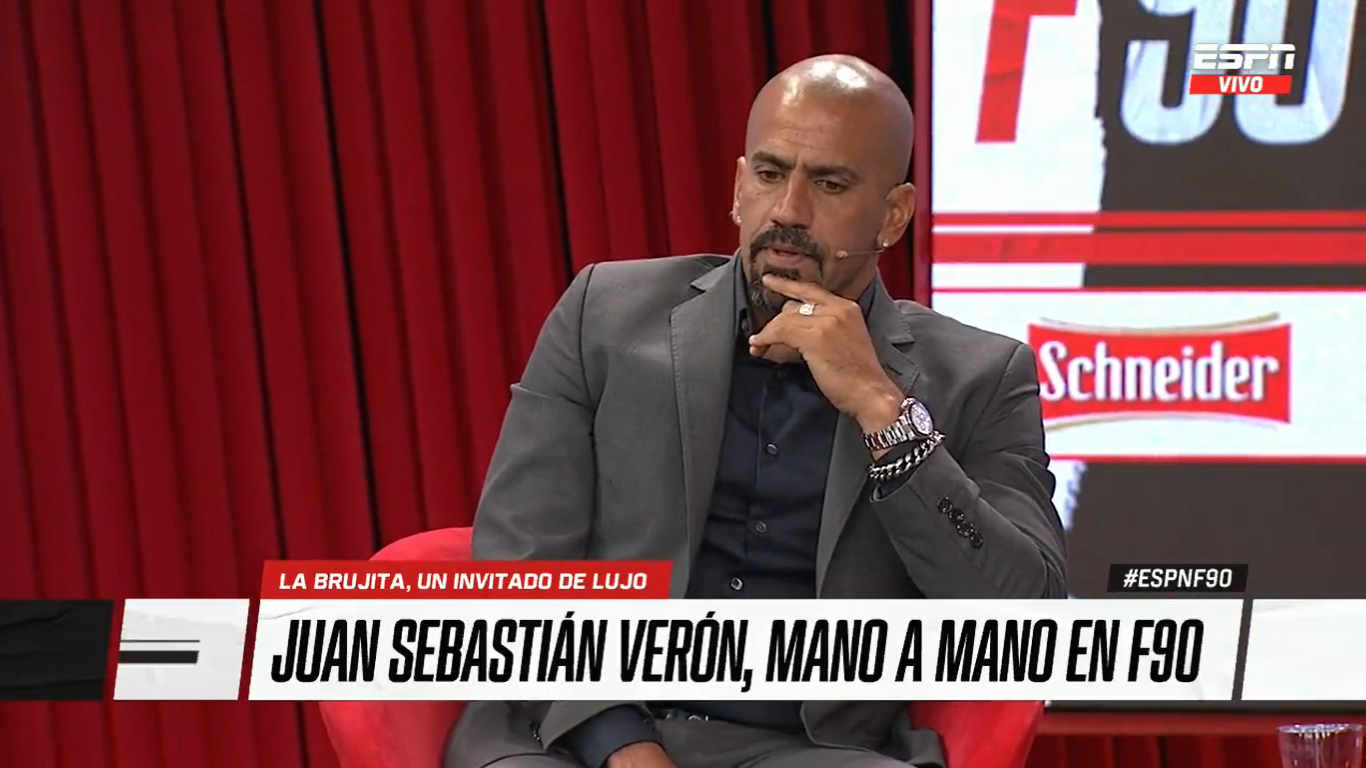 Verón habló sobre su relación con Maradona.&nbsp;