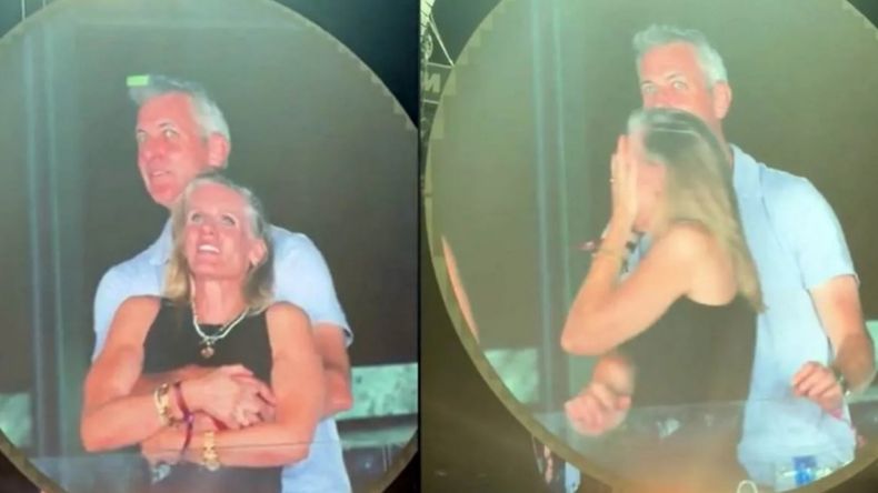 El CEO de la empresa tech Astronomer, y su jefa de Recursos Humanos fueron captados juntos en el recital de Coldplay. | LM Neuquen El CEO de la empresa tech Astronomer, y su jefa de Recursos Humanos fueron captados juntos en el recital de Coldplay.