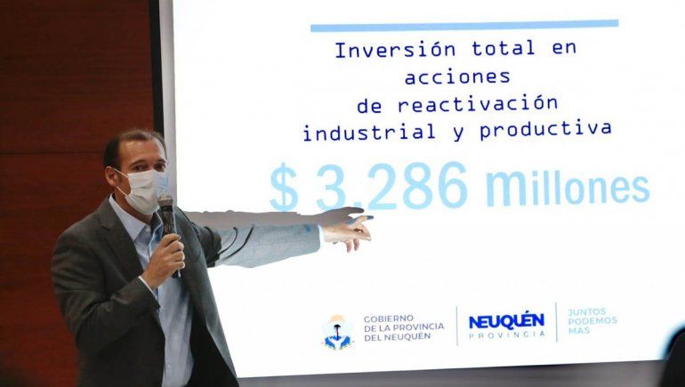 Gutiérrez anunció medidas para la reactivación industrial y productiva