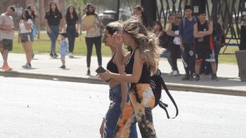 En 8 imágenes: así se vivió en Neuquén las fuertes ráfagas de viento