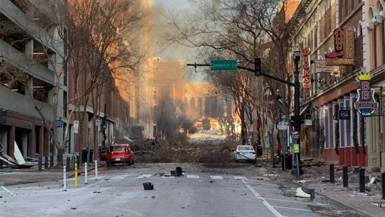 Una explosión en Estados Unidos provocó pánico