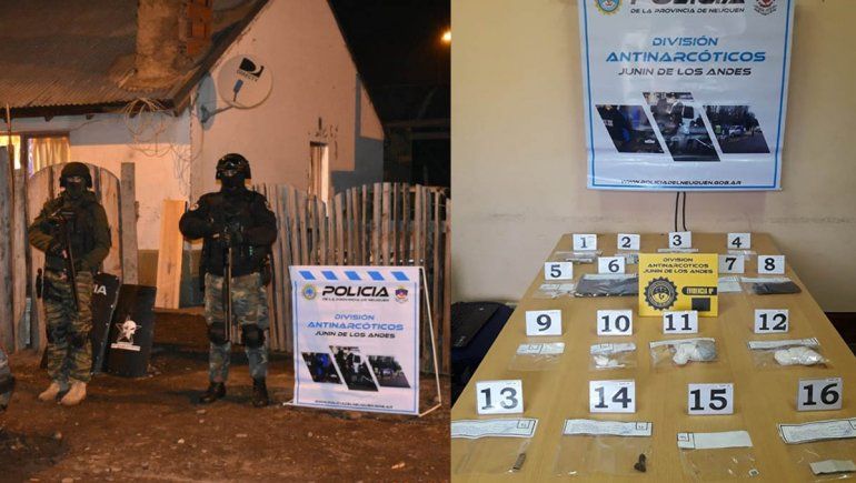 Allanaron un kiosco narco en San Martín de los Andes