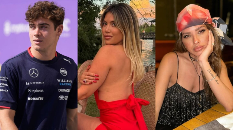 El video de Franco Colapinto en Brasil con un guiño a Wanda Nara