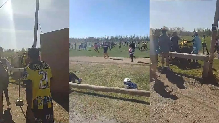 Violencia en el fútbol amateur: echaron a los equipos que se pelearon en La Masía