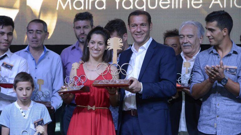 Maira Arias fue elegida como la mejor deportista del año