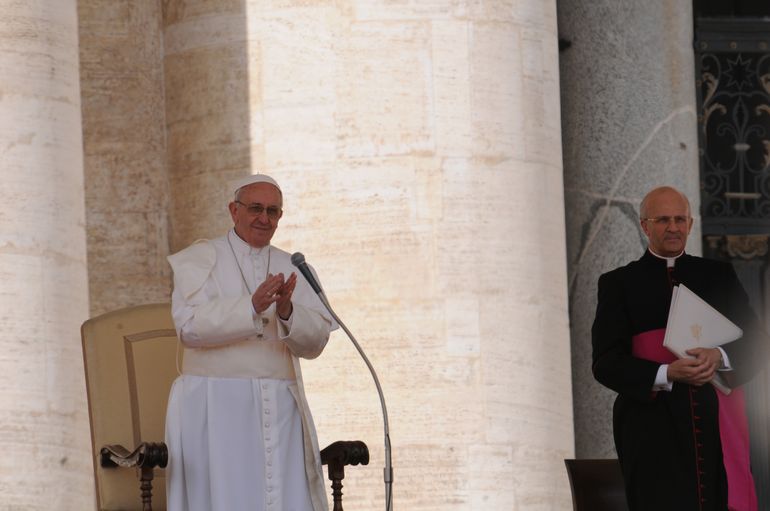 El papa Francisco en la lente de un neuquino / Foto