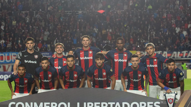 San Lorenzo debutó en la Copa Libertadores 2024.