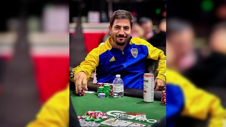 La cábala de Gastón Martínez. Dio vuelta una maña racha de poker con la vestimenta de Boca. La cábala de Gastón Martínez. Dio vuelta una maña racha de poker con la vestimenta de Boca.