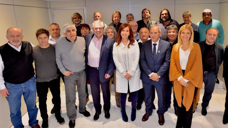 Sin Massa, Cristina y Alberto cerraron con los Moyano