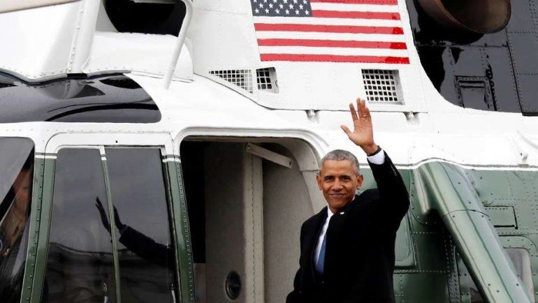 En un emotivo discurso, Barack Obama se despidió de Washington