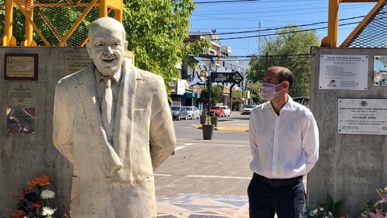 Gutiérrez participó del homenaje a Don Felipe Sapag