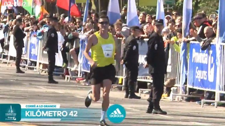 Carriqueo terminó quinto en la Maratón de Buenos Aires