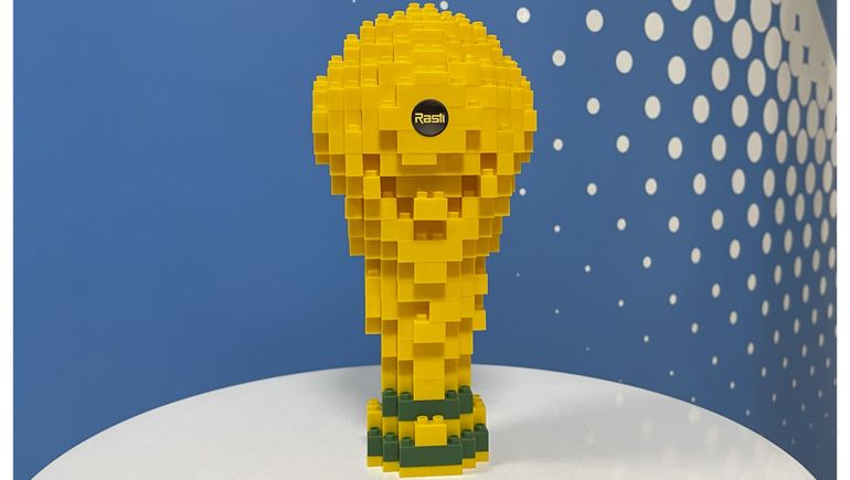 La Copa de Mundo realizada por los diseñadores de la firma.