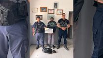 ¿temprano a trabajar? ladron arranco el dia robando y fue delatado ¿temprano a trabajar? ladron arranco el dia robando y fue delatado