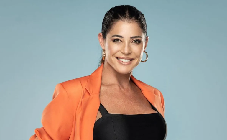 El video de la terrible patada de Pamela David a su entrenador que lo dejó tirado