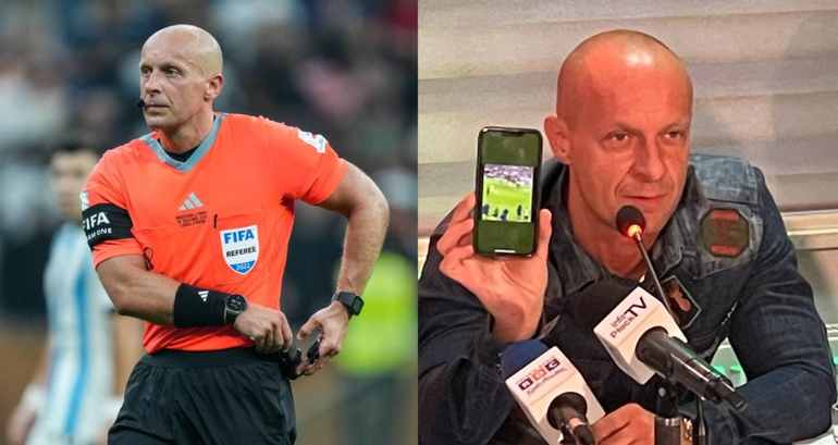 El árbitro de la final reveló qué jugada casi cambia la historia sobre la hora