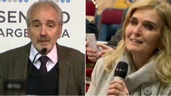 Fuerte cruce entre un biólogo y una senadora por el aborto