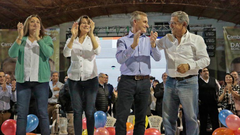 Pechi Quiroga con David Schlereth