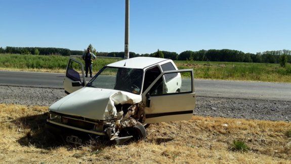 Borracho chocó cuatro autos a lo largo de un kilómetro y medio