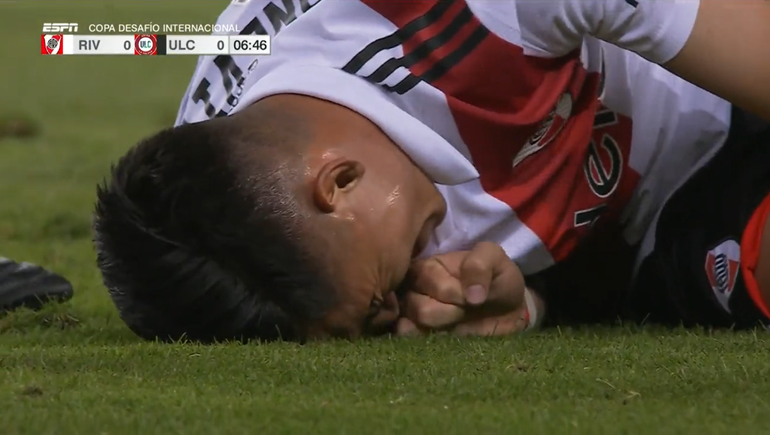 La escalofriante lesión que sufrió Kranevitter en su regreso a River