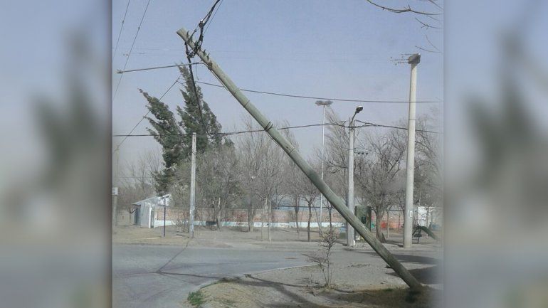 Barrios sin luz y problemas de agua en la ciudad
