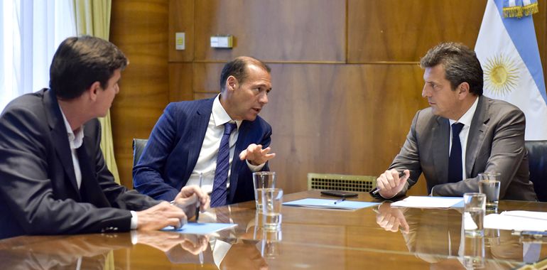 Massa y Gutiérrez se reunieron con el CEO de Oldeval.