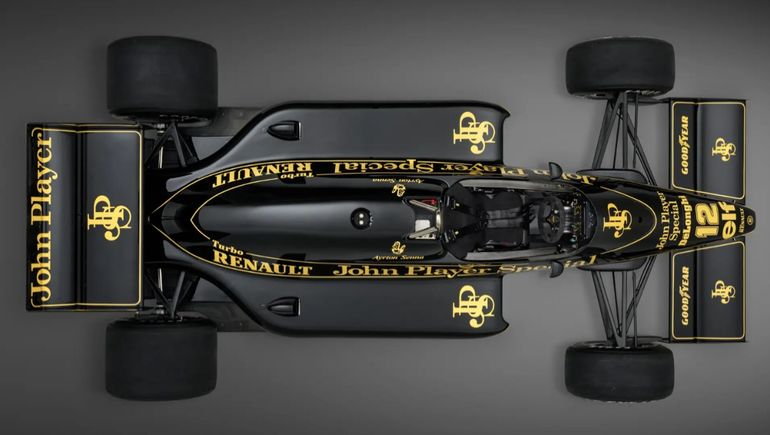 Lotus 98T 1986 que manejó Ayrton Senna. Lotus 98T 1986 que manejó Ayrton Senna.