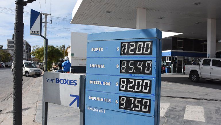 Mayo vendrá con un nuevo aumento en las naftas