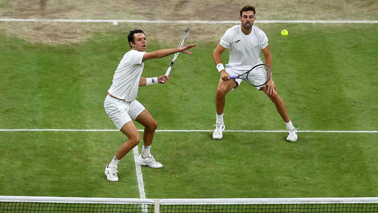 Zeballos y Granollers siguen avanzando en el tercer Grand Slam del año.&nbsp;