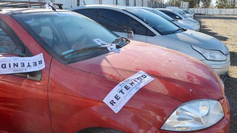 Se secuestraron 11 vehículos en distintos operativos.