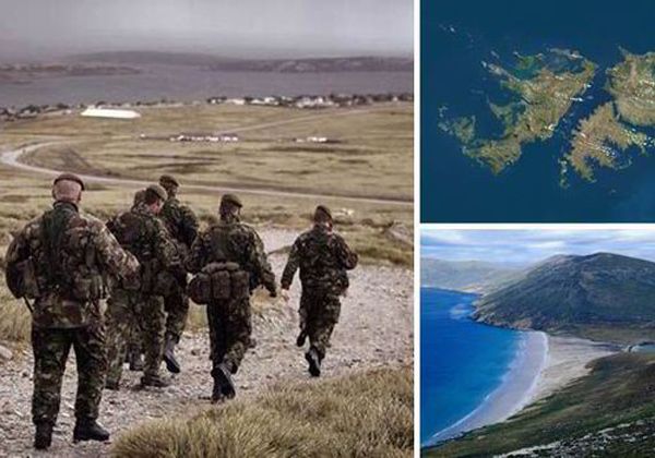 Inglaterra realizó ejercicios militares en las Malvinas