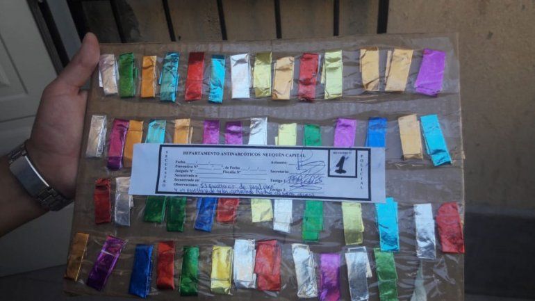 Por segunda vez, allanan a la banda narco Papel Glacé