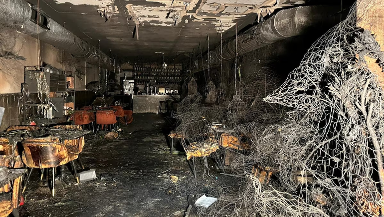 Un plato flambeado desató un incendio fatal en un restorán