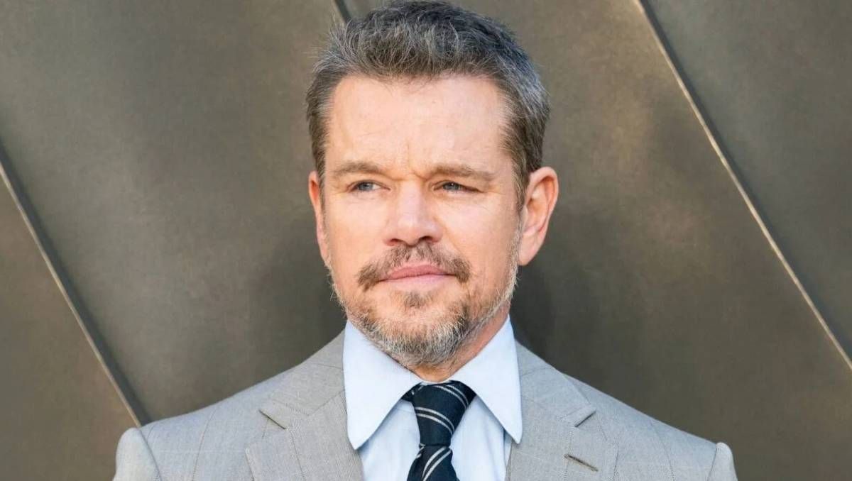 Matt Damon se mostró con sus 4 hijas en la premiere de La Odisea