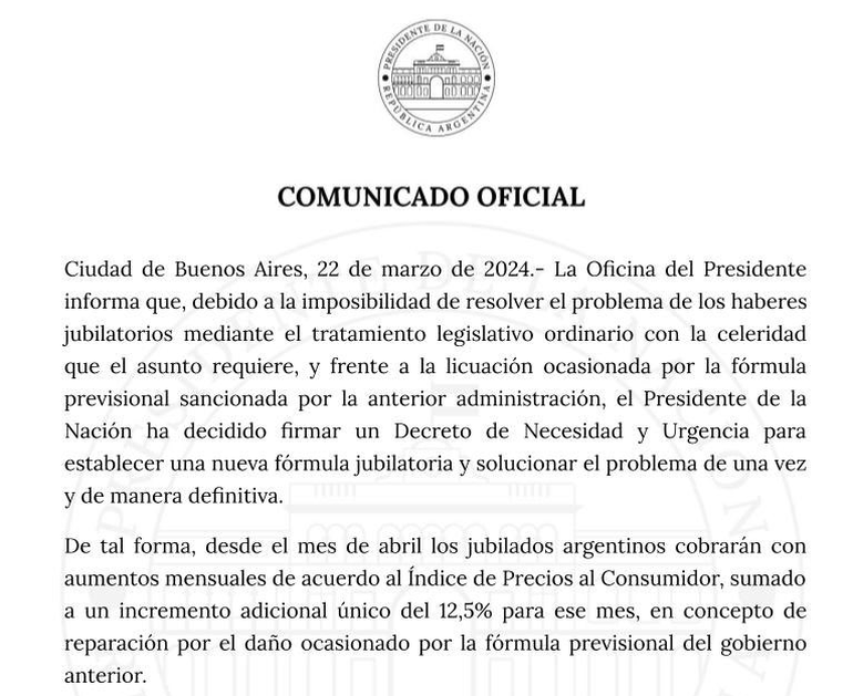 Las jubilaciones tendrán su actualización. Las jubilaciones tendrán su actualización.