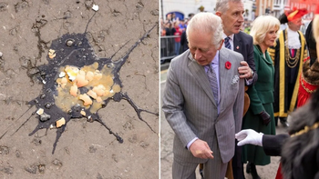 video: agreden a huevazos al rey carlos iii durante un acto video: agreden a huevazos al rey carlos iii durante un acto