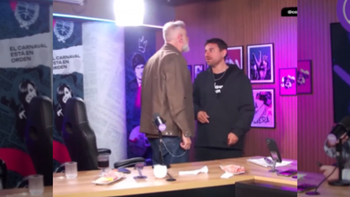 El dirigente fue al canal de streaming y se generó un gran conflicto con los conductores. El dirigente fue al canal de streaming y se generó un gran conflicto con los conductores.