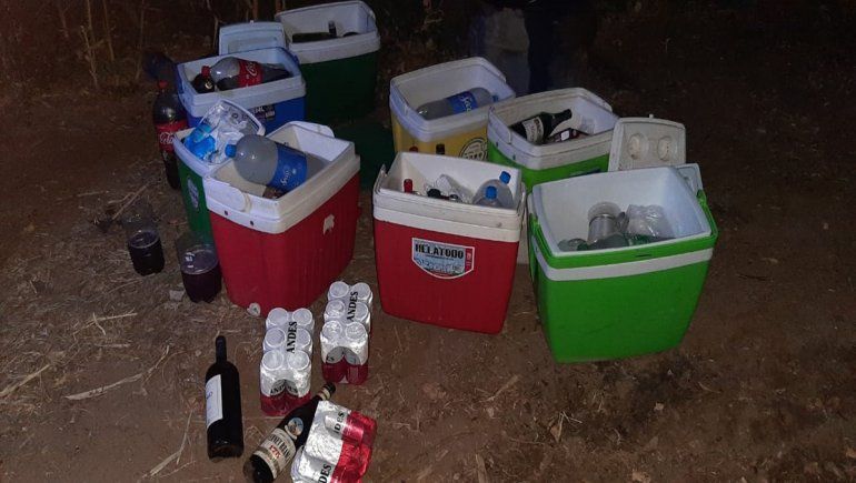 Desbarataron una fiesta clandestina en Cutral Co.