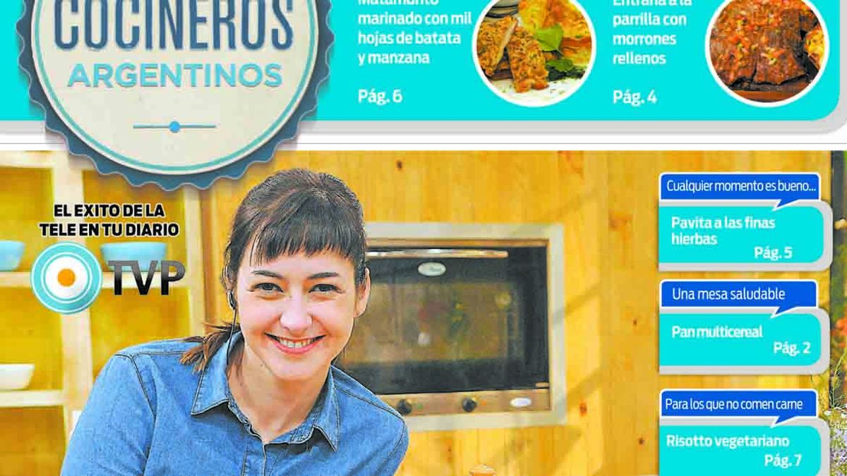 Las mejores recetas de Cocineros Argentinos, en LM Neuquén