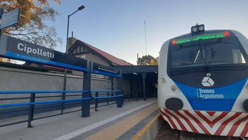 El Tren del Valle se suspendió otra vez por un choque contra el puente ferroviario de la Ruta 151.