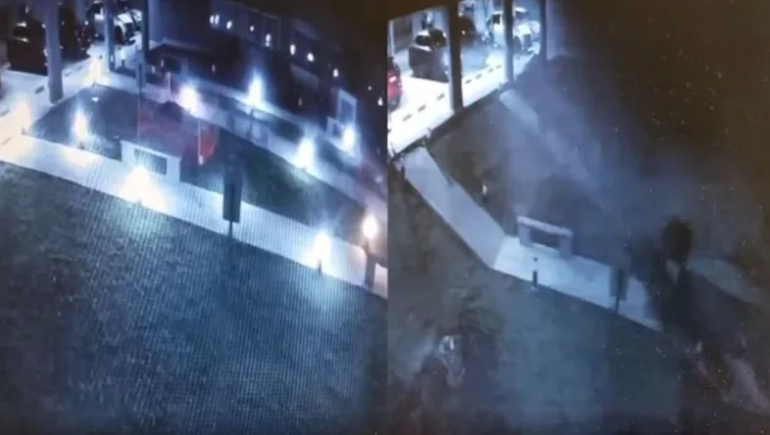 El derrumbe ocurrió en la madrugada del martes.