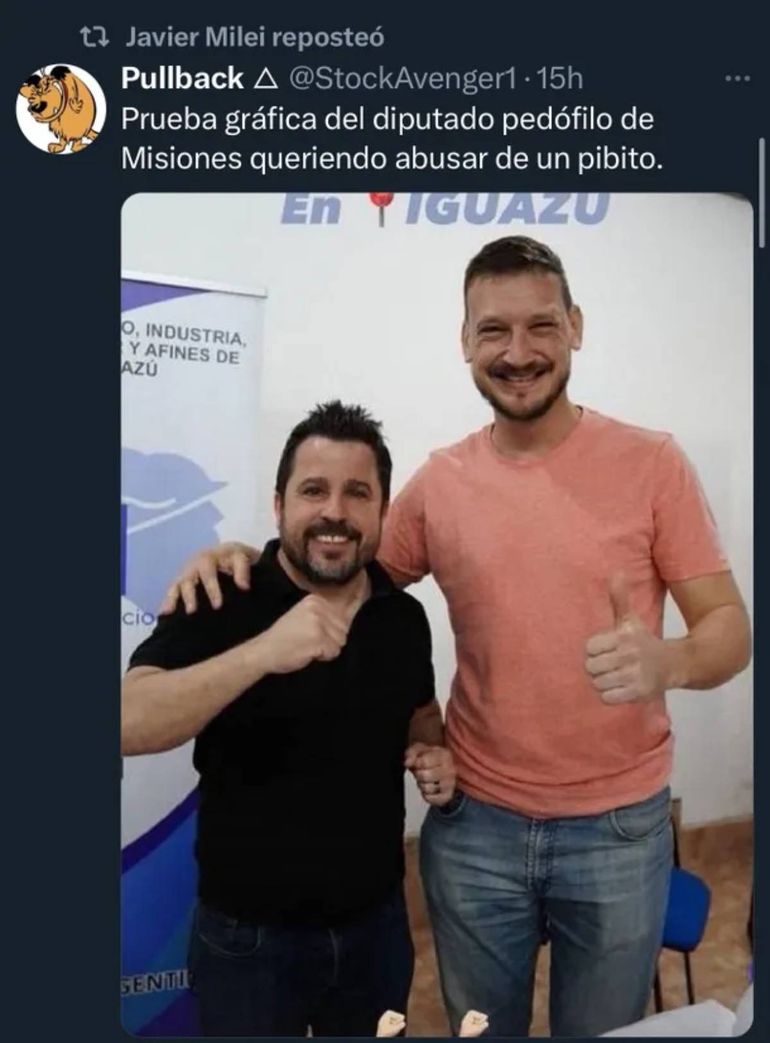 Javier Milei y Martín Tetaz tuvieron cruces de mensajes en X a raíz del diputado libertario denunciado por pedofilia, Germán Kizcka. foto: X. Javier Milei y Martín Tetaz tuvieron cruces de mensajes en X a raíz del diputado libertario denunciado por pedofilia, Germán Kizcka. foto: X.