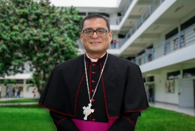 Monseñor Edinson Farfán, actual obispo de Chiclayo, se refirió con emoción acerca de la elección del papa León XIV. Monseñor Edinson Farfán, actual obispo de Chiclayo, se refirió con emoción acerca de la elección del papa León XIV.