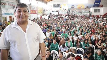 El secretario general de ATE, Carlos Quintriqueo. El secretario general de ATE, Carlos Quintriqueo.