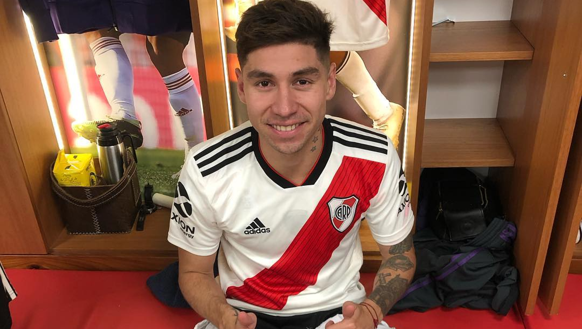 Gonzalo Montiel volverá a vestirse con la banda roja de River