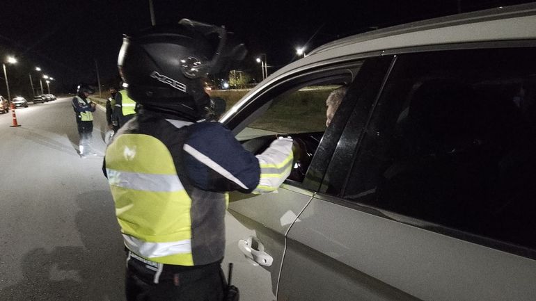Operativo de tránsito: tres borrachos al volante y seis autos retenidos